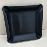 Leather Valet Tray - Black