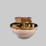 Bowl W/ Amethyst Stone
