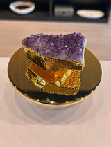 Bowl W/ Amethyst Stone