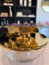 Bowl W/ Amethyst Stone