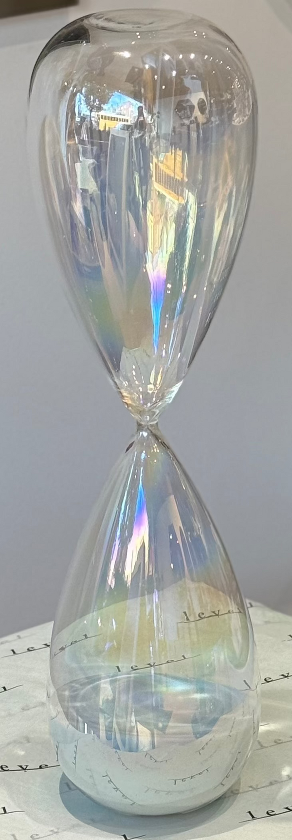 Large Iridescent Hourglass
