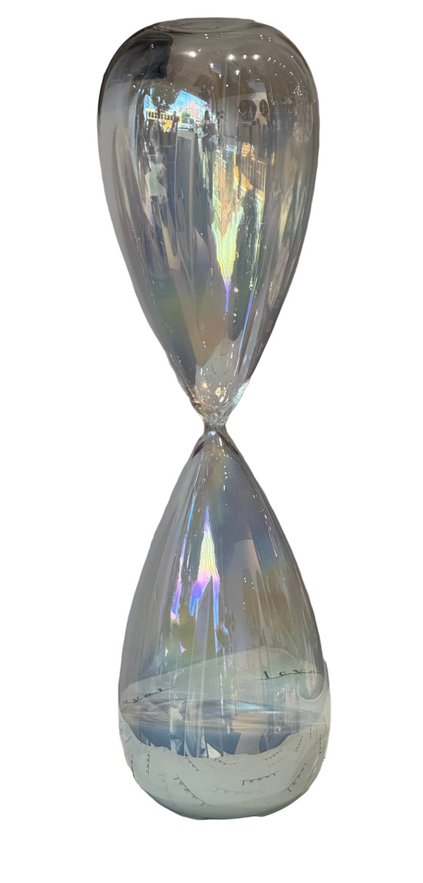 Large Iridescent Hourglass