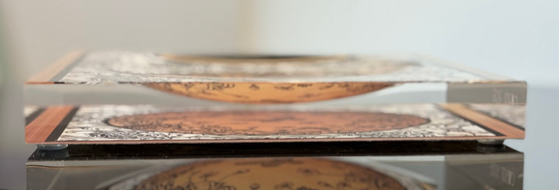 Candy Bowl - Gold Butterflies
