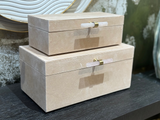 HALOFAX TAN SUEDE BOX SET