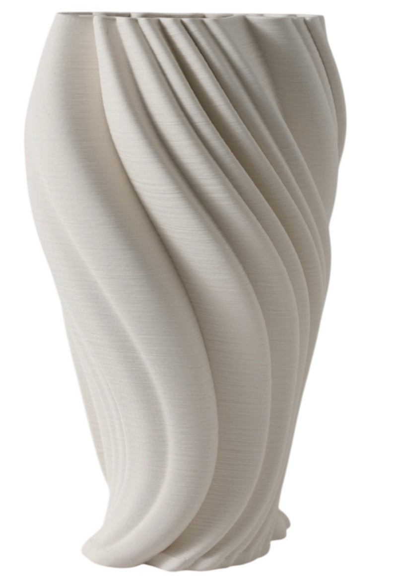 13" WAVEFORM 3D PRINTED VASE