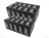 DOORWAY BOXES SET OF TWO