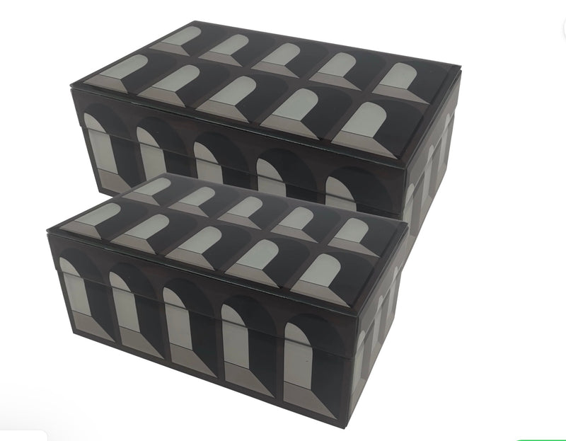 DOORWAY BOXES SET OF TWO