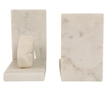LIPS MARBLE BOOKENDS SET OF TWO
