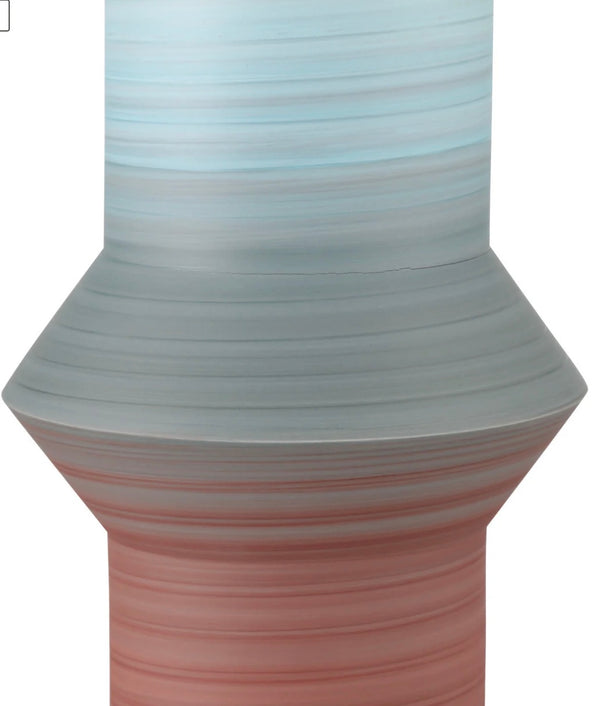 Happy 80's Blue & Red Vase Set of 2