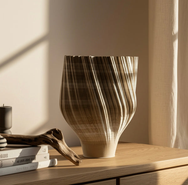 17" HINCKLEY 3D PRINTED VASE