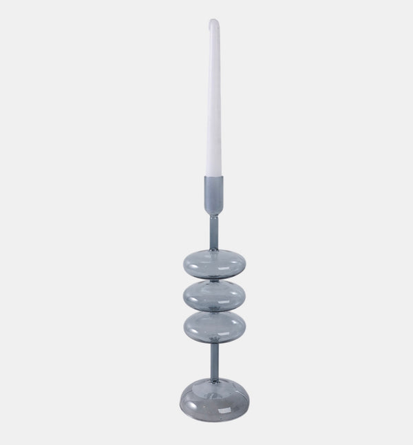 BUBBLE TAPER CANDLE HOLDER III