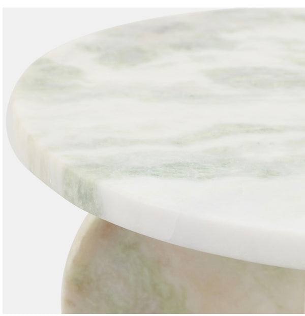 ROUND MARBLE ACCENT TABLE