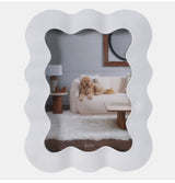 SQUIGGLE WHITE PHOTO FRAME