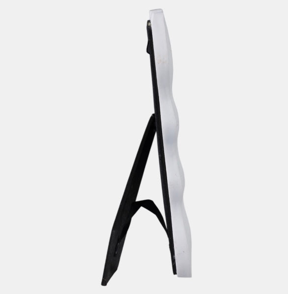 SQUIGGLE WHITE PHOTO FRAME