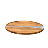 Wood & Resin Challah Board