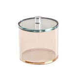 Amber Lucite Cookie Jars