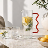 Wavy Handle Pitchers