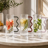 Wavy Handle Pitchers
