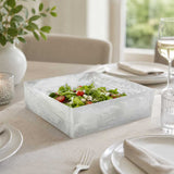 Snow Drift Square Bowl