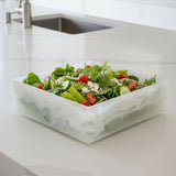 Snow Drift Square Bowl