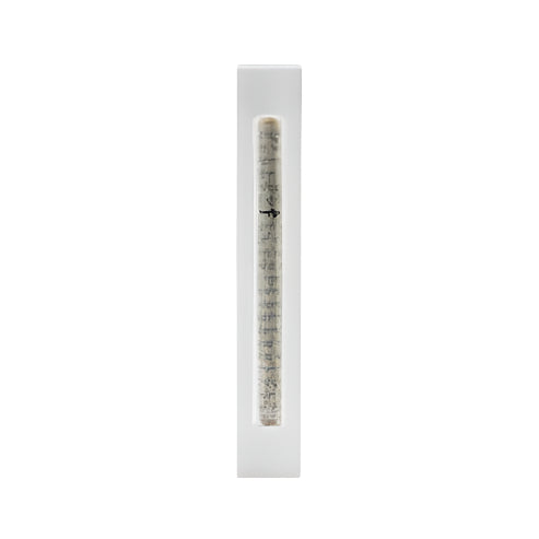 Mezuzah Large White