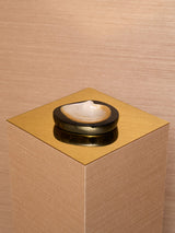 ROUND CAVIAR DISH -BLACK