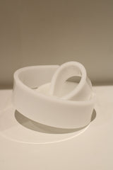 White Sculpture S Shape