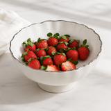 Medium Footed Bowl - Silver