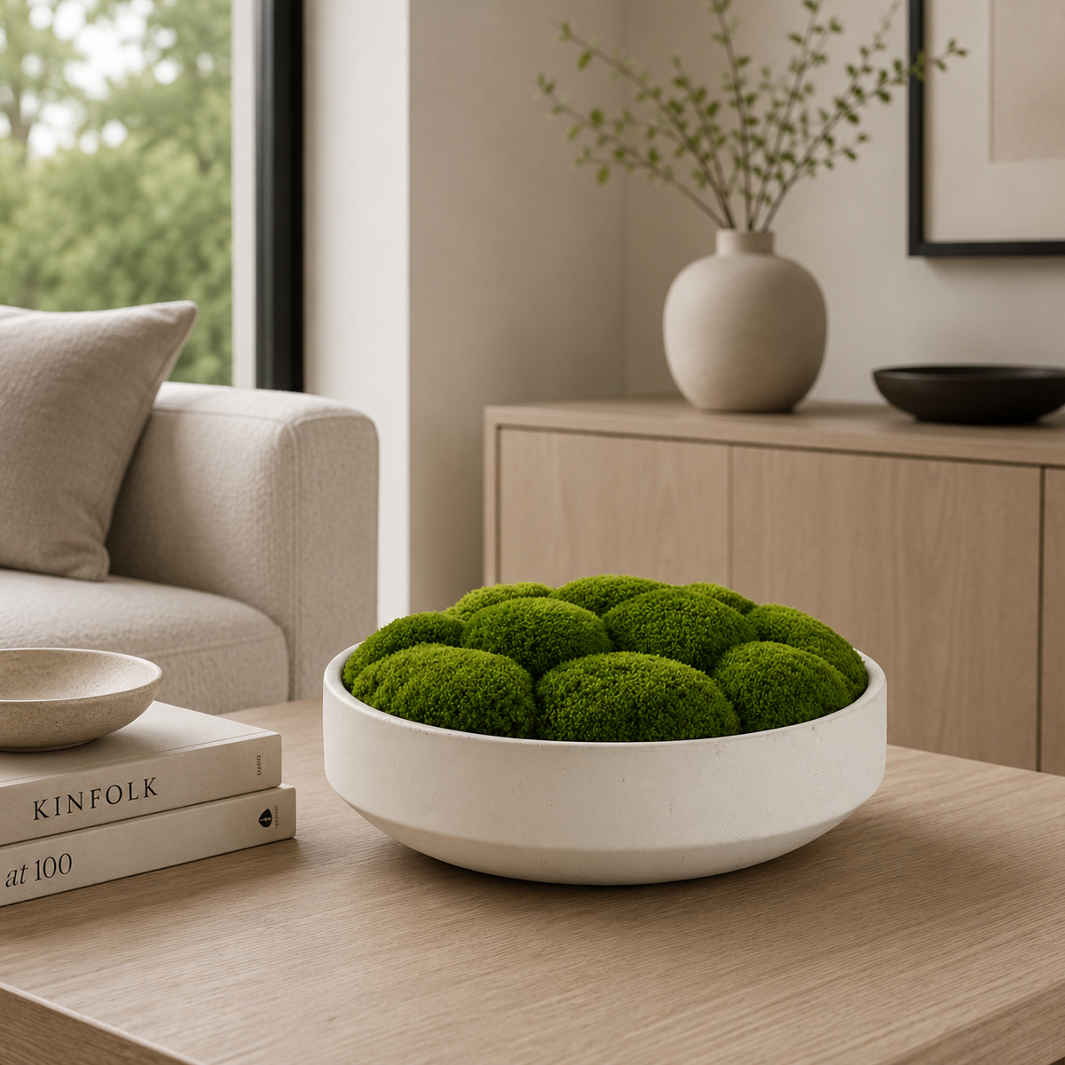 Moss in Large Bowl – Level