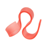 Paster Pink Acrylic Sculpture Curly