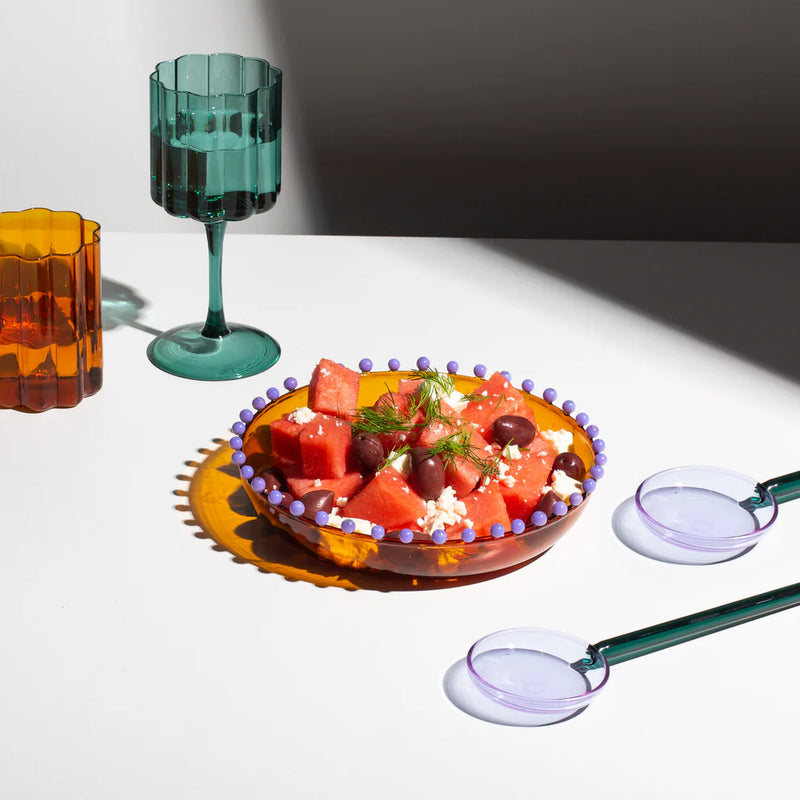 PEARL PLATTER - AMBER + LILAC
