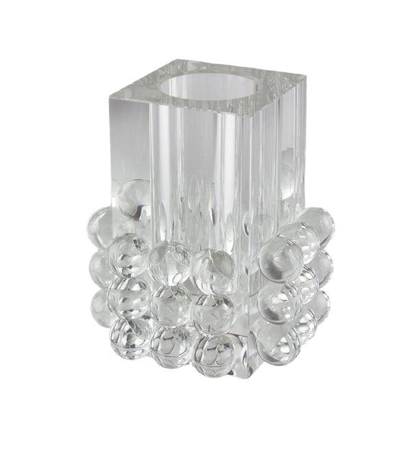 Crystal Glass Square Vase