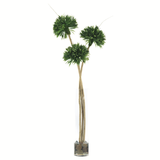 Tall Faux Poms Trees