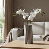Grey Porcelain Flower Vase
