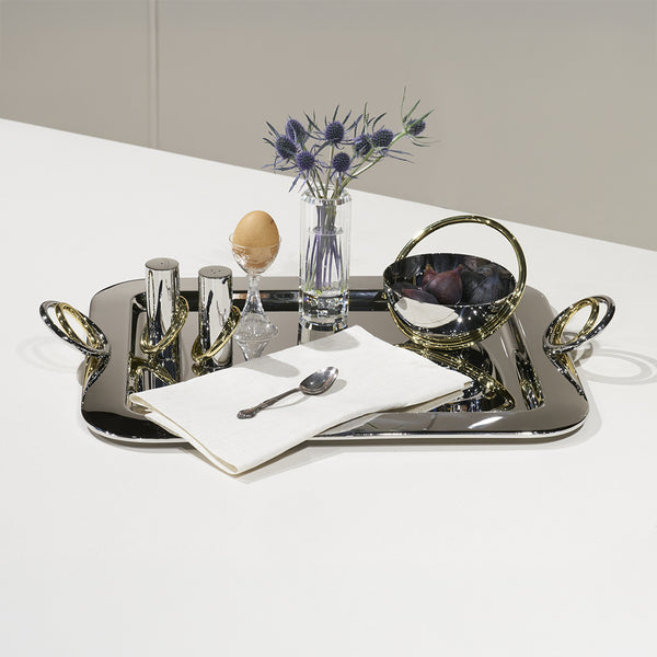 Ring Salt & Pepper Shakers, Set of 2