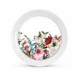 Floral patterned product on a white background
