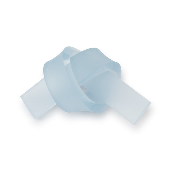 Frosted Light Blue Knot