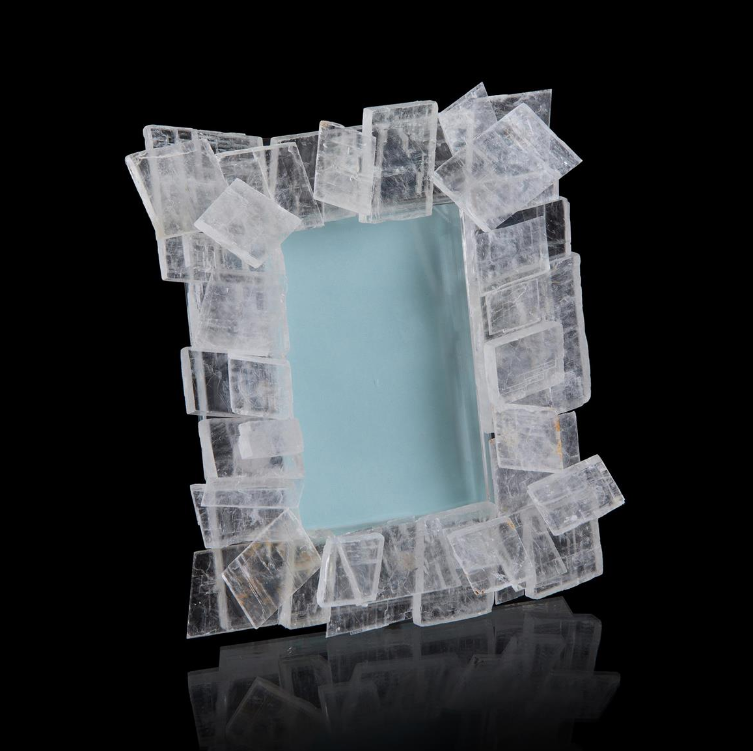 Selenite Photo Frame