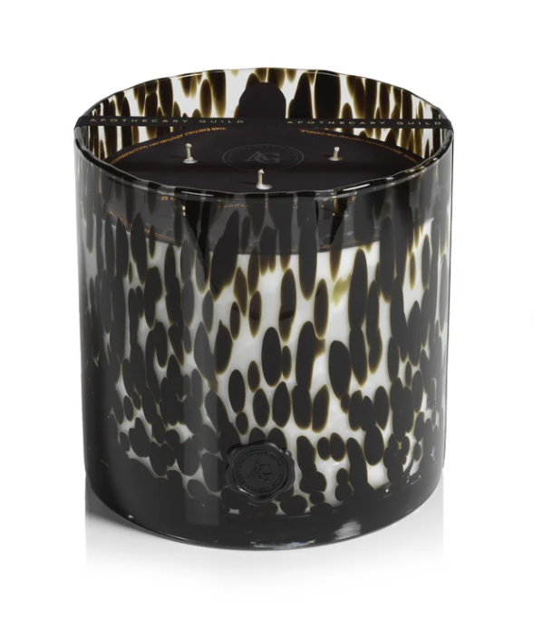 Five-Wick Candle Jar - Black : Black Fig Vetiver