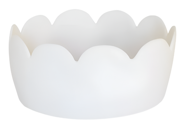FLEUR Large Bowl -White