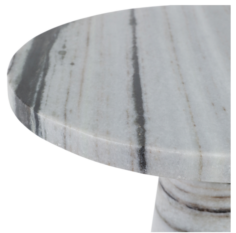PANDA STONE MARBLE ACCENT TABLE