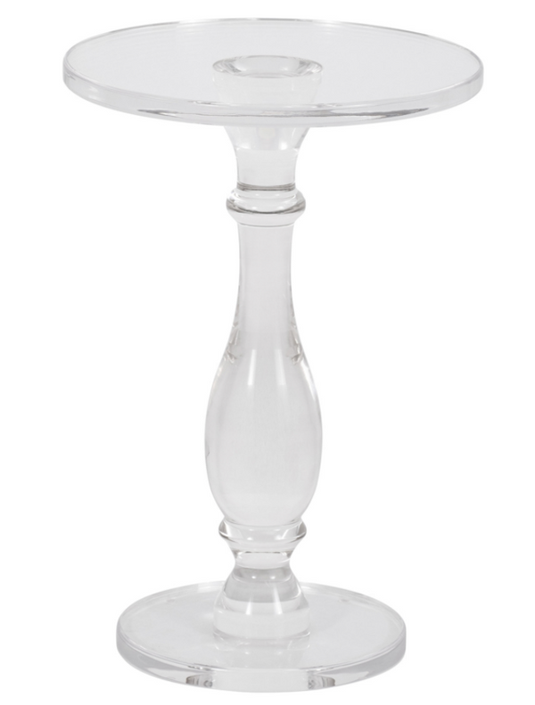 NIVINE ACRYLIC ACCENT TABLE