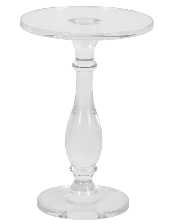NIVINE ACRYLIC ACCENT TABLE