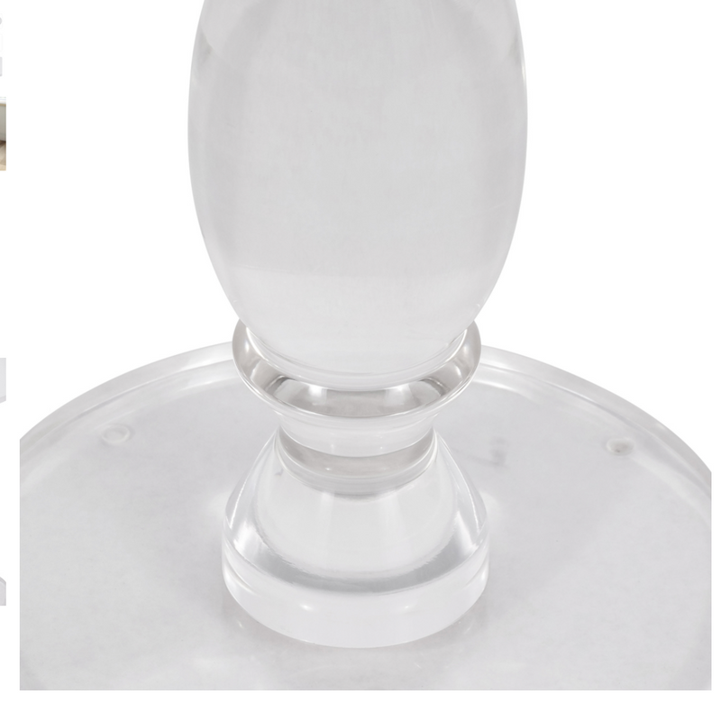 NIVINE ACRYLIC ACCENT TABLE