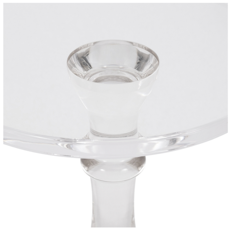 NIVINE ACRYLIC ACCENT TABLE
