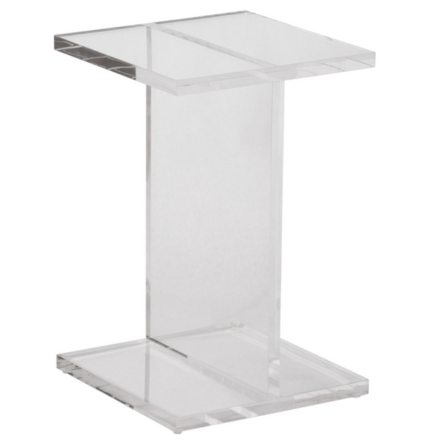 HAZLEY ACRYLIC ACCENT TABLE