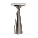 TAPERED METAL DRINK TABLE