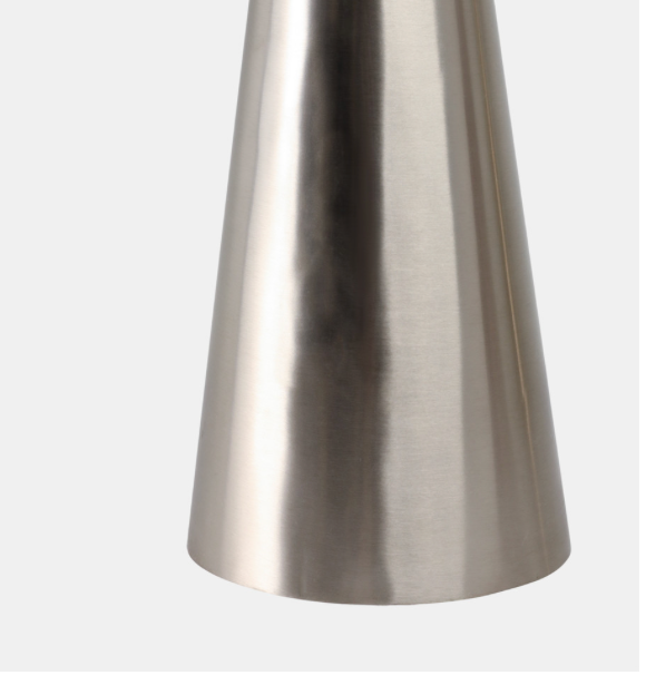 TAPERED METAL DRINK TABLE