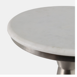 TAPERED METAL DRINK TABLE