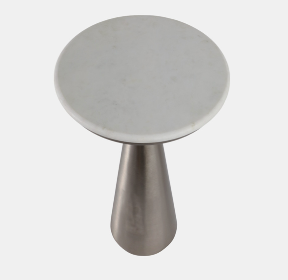 TAPERED METAL DRINK TABLE
